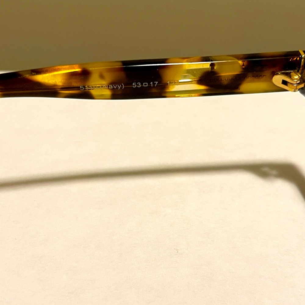 Womens Coach frame blue and brown tortoise beautiful color never worn.